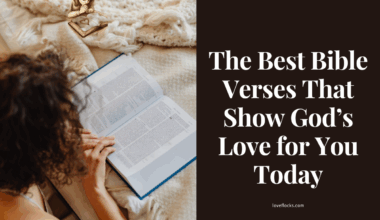 A lady in her bed with a bible in the morning.