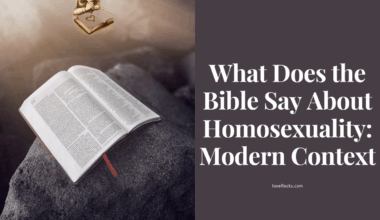 What Does the Bible Say About Homosexuality: Modern Context