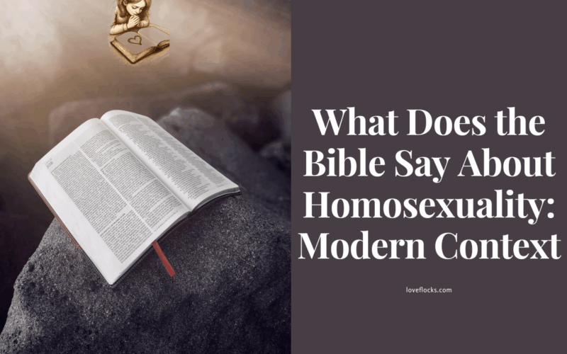 What Does the Bible Say About Homosexuality: Modern Context