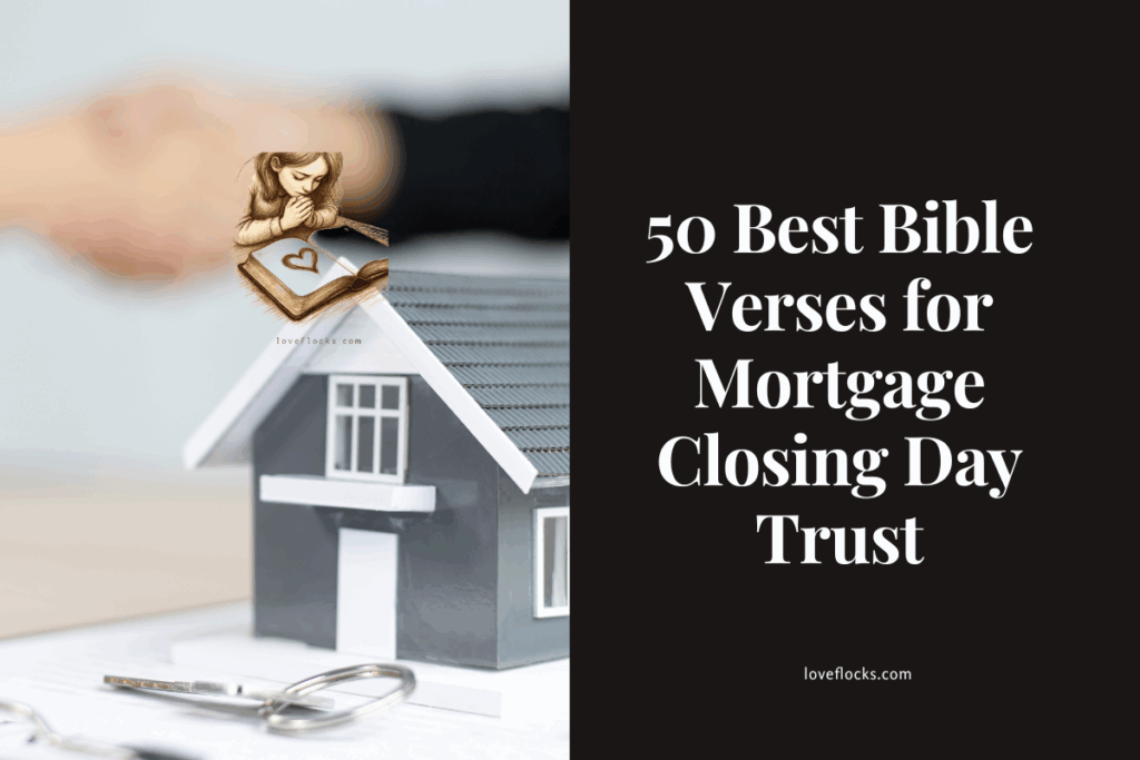 50 Best Bible Verses for Mortgage Closing Day Trust