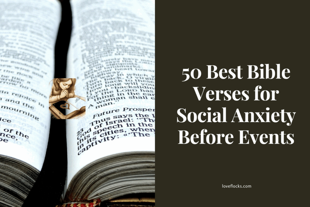50 Best Bible Verses for Social Anxiety Before Events