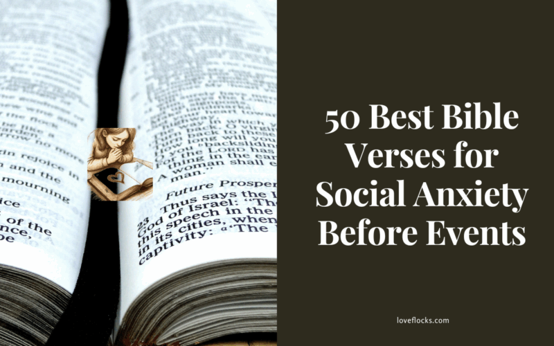 50 Best Bible Verses for Social Anxiety Before Events