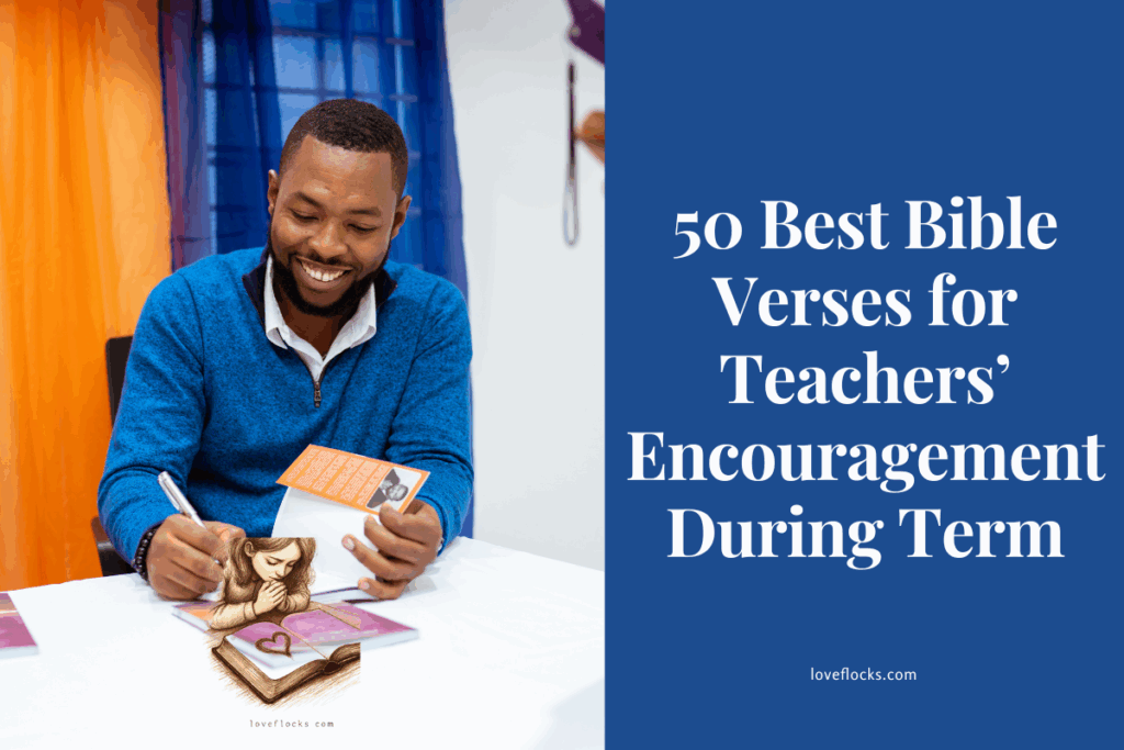 50 Best Bible Verses for Teachers’ Encouragement During Term