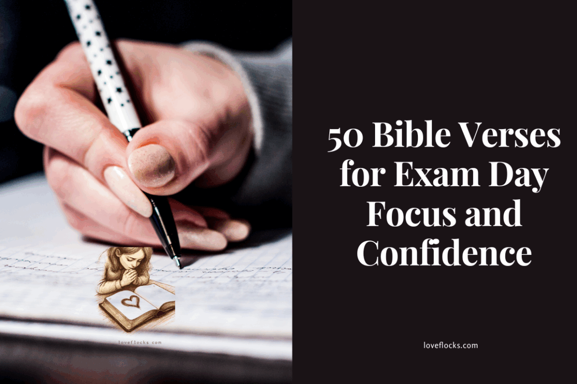 50 Bible Verses For Exam Day Focus And Confidence - LoveFlocks