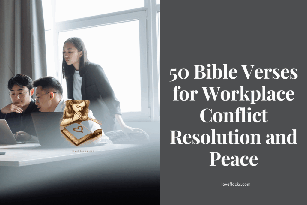 50 Bible Verses for Workplace Conflict Resolution and Peace