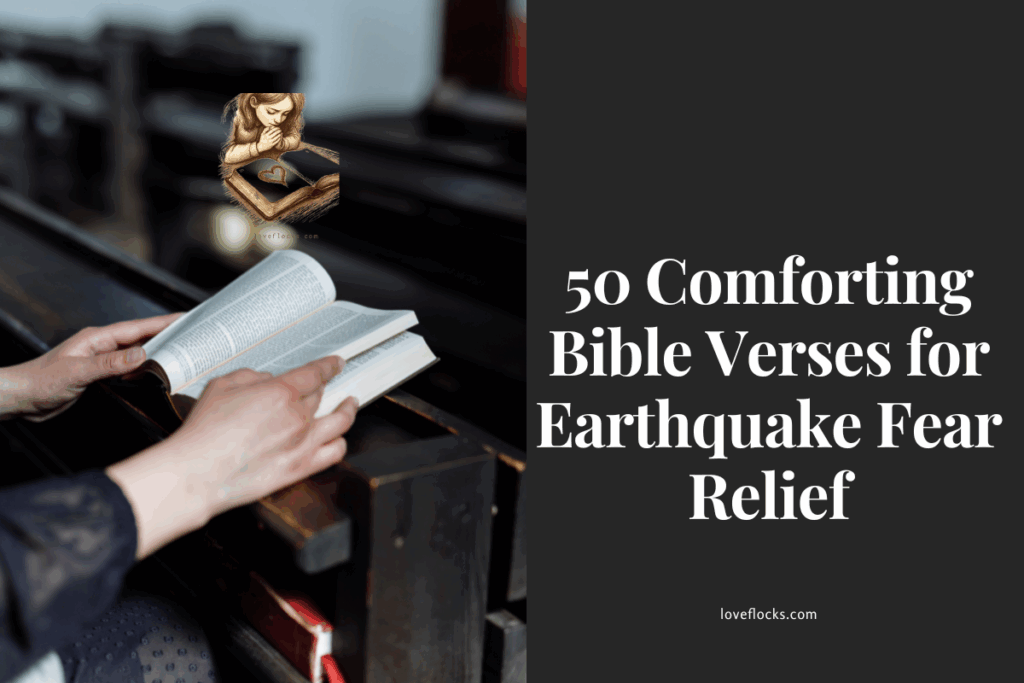 50 Comforting Bible Verses for Earthquake Fear Relief