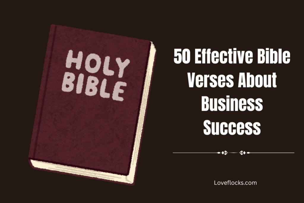 50 Effective Bible Verses About Business Success