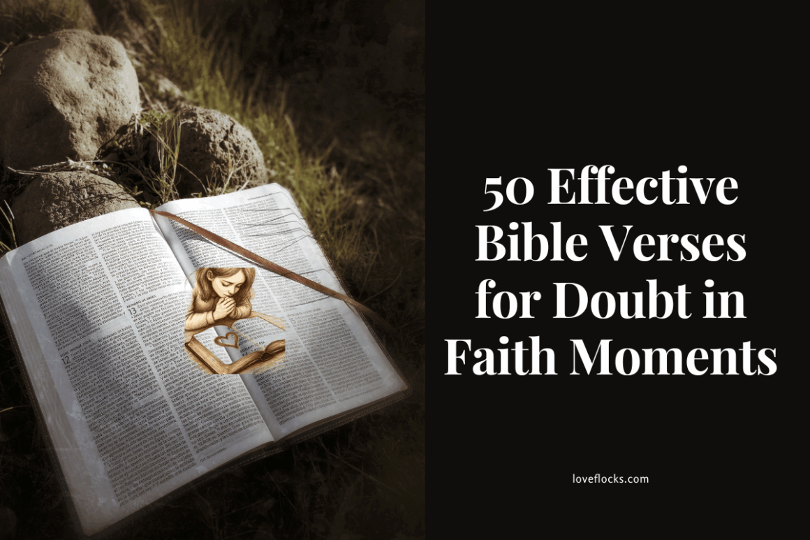 50 Effective Bible Verses For Doubt In Faith Moments