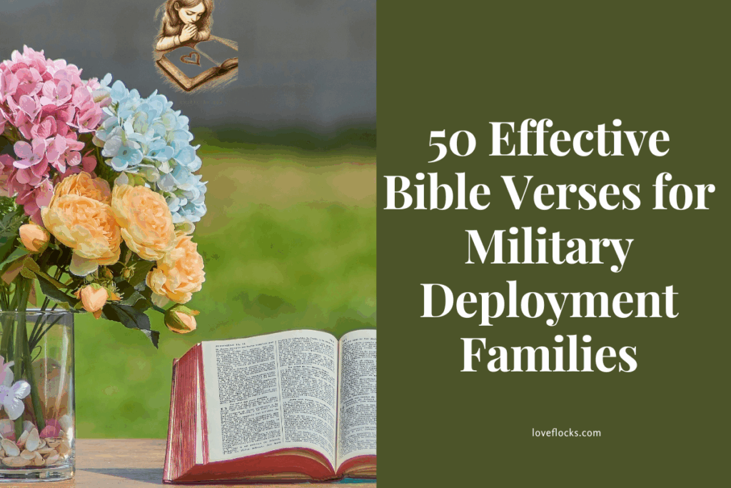 50 Effective Bible Verses for Military Deployment Families