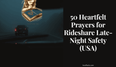 50 Heartfelt Prayers for Rideshare Late-Night Safety (USA)