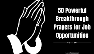 50 Powerful Breakthrough Prayers for Job Opportunities