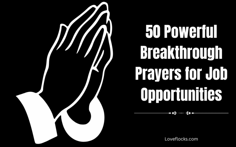 50 Powerful Breakthrough Prayers for Job Opportunities
