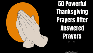 50 Powerful Thanksgiving Prayers After Answered Prayers