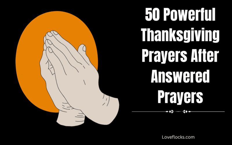 50 Powerful Thanksgiving Prayers After Answered Prayers