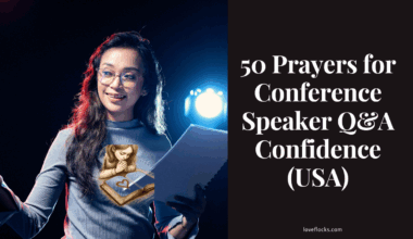 50 Prayers for Conference Speaker Q&A Confidence (USA)