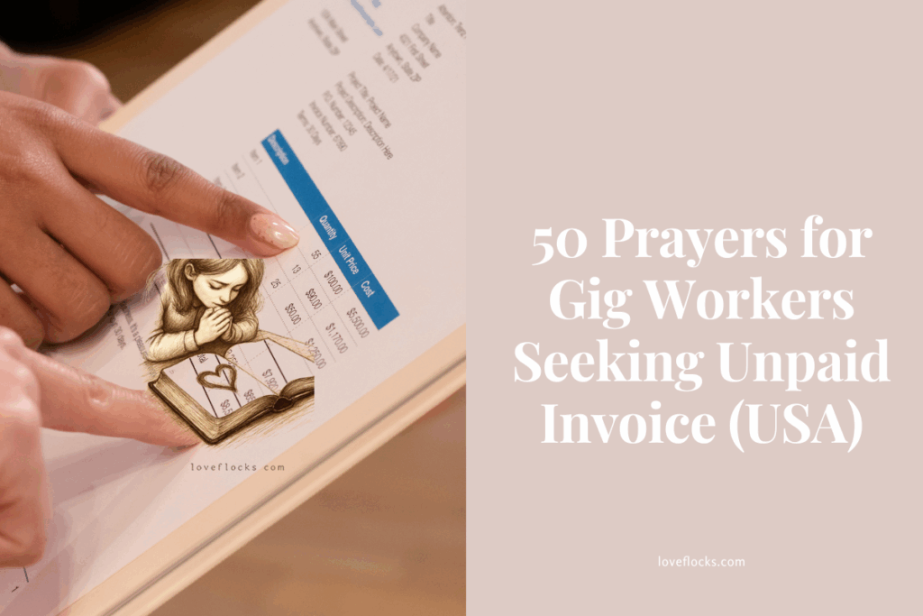 50 Prayers for Gig Workers Seeking Unpaid Invoice (USA)