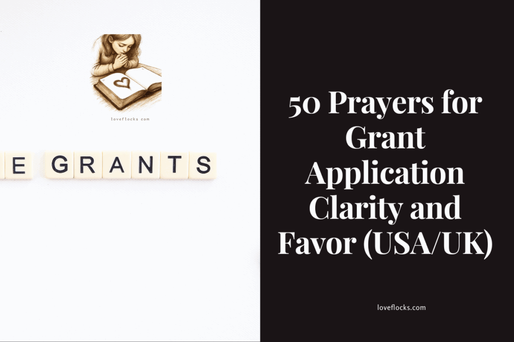 50 Prayers for Grant Application Clarity and Favor (USA/UK)