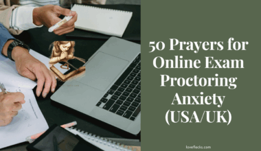 50 Prayers for Online Exam Proctoring Anxiety (USA/UK)