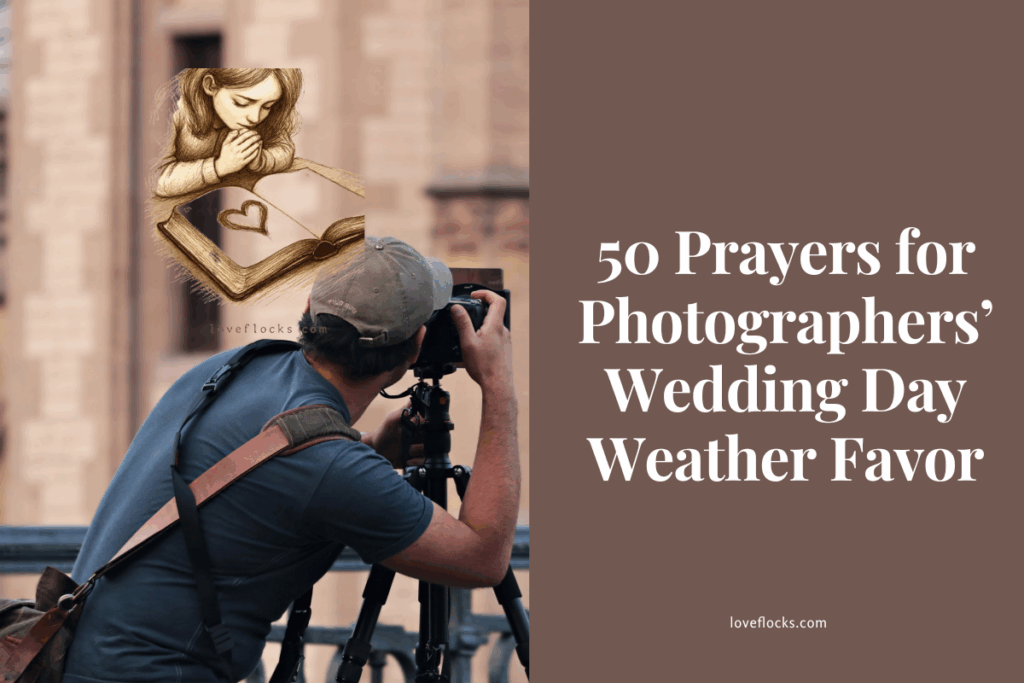 50 Prayers for Photographers’ Wedding Day Weather Favor