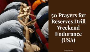 50 Prayers for Reserves Drill Weekend Endurance (USA)