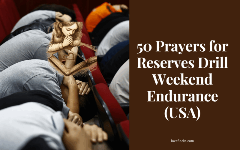 50 Prayers for Reserves Drill Weekend Endurance (USA)