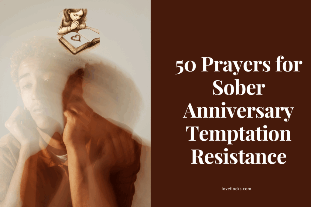 50 Prayers for Sober Anniversary Temptation Resistance