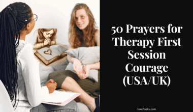 50 Prayers for Therapy First Session Courage (USA/UK)
