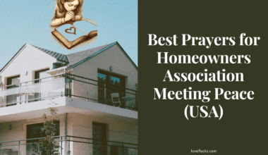Best Prayers for Homeowners Association Meeting Peace (USA)