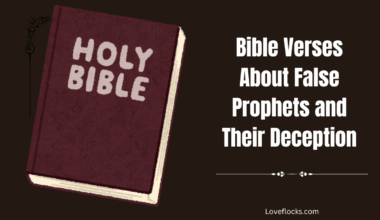 Bible Verses About False Prophets and Their Deception