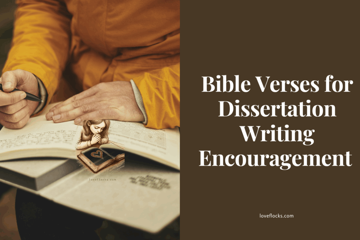 Bible Verses For Dissertation Writing Encouragement