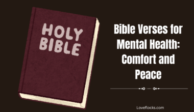 Bible Verses for Mental Health: Comfort and Peace