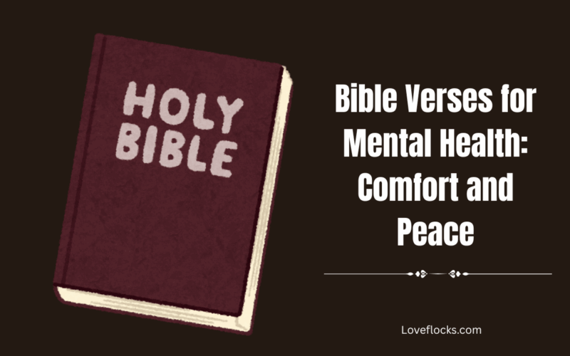 Bible Verses for Mental Health: Comfort and Peace