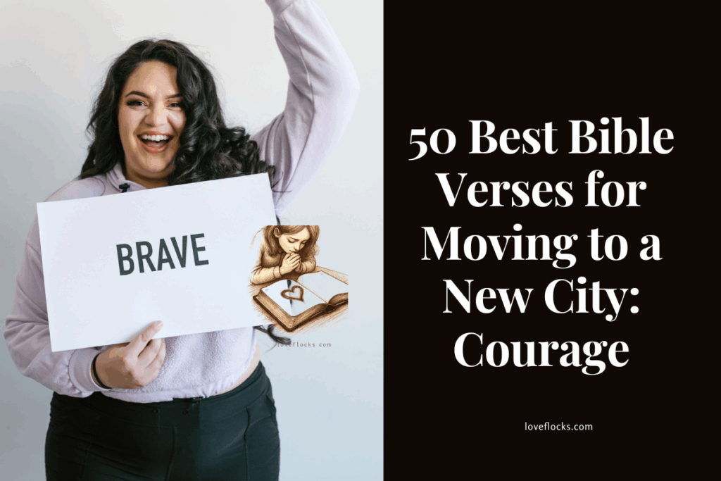Bible Verses for Moving to a New City: Courage