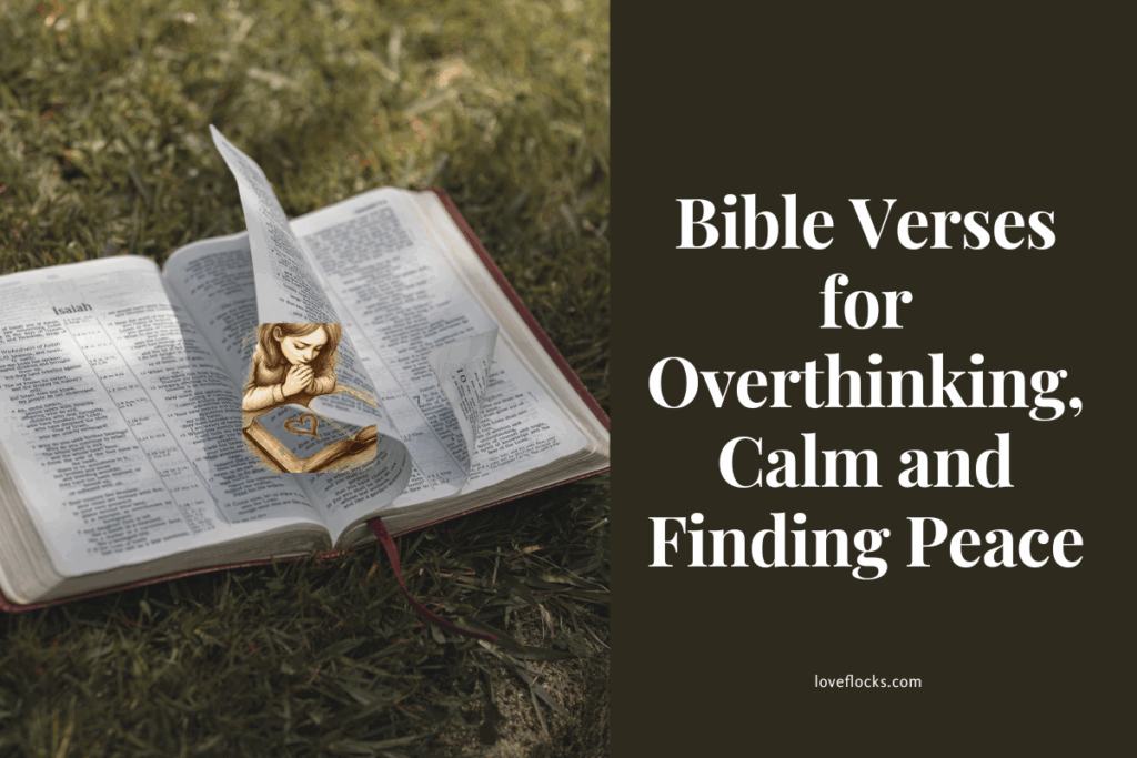 Bible Verses for Overthinking Calm and Finding Peace
