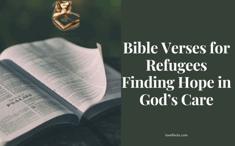 Bible Verses for Refugees Finding Hope in God’s Care