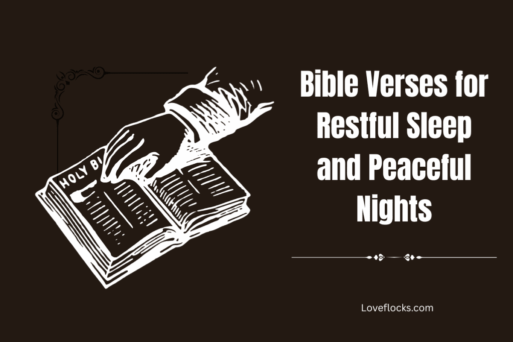 Bible Verses for Restful Sleep and Peaceful Nights