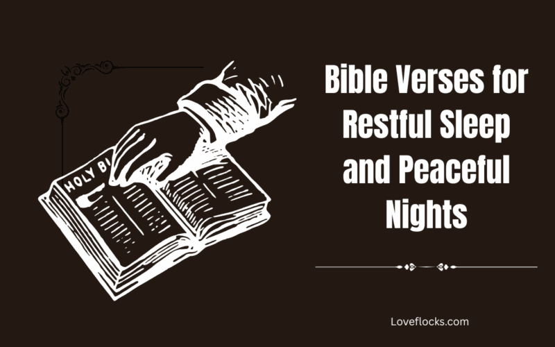 Bible Verses for Restful Sleep and Peaceful Nights