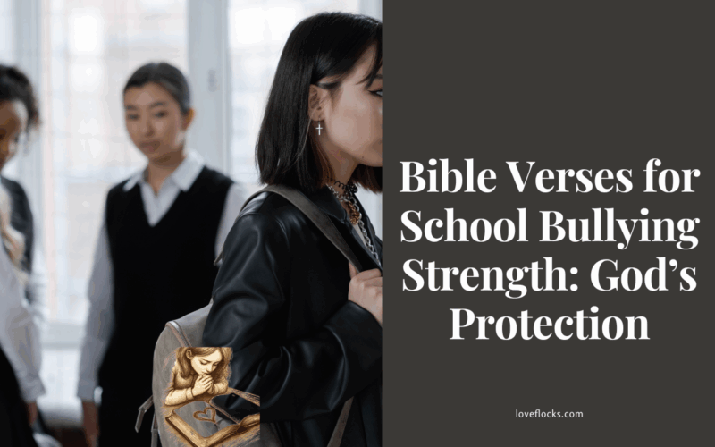Bible Verses for School Bullying Strength: God’s Protection