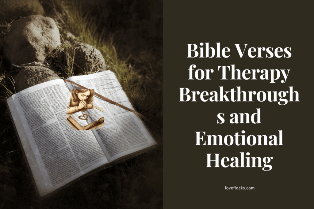 Bible Verses for Therapy Breakthroughs and Emotional Healing