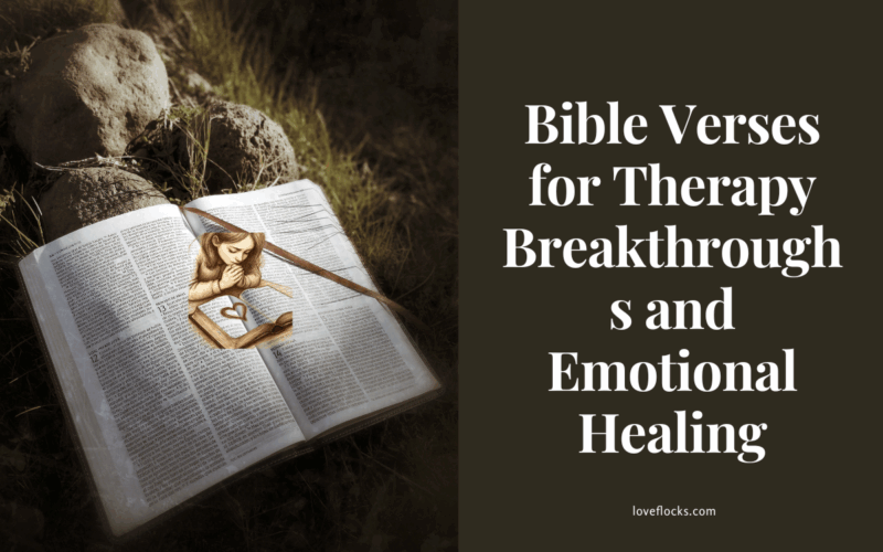 Bible Verses for Therapy Breakthroughs and Emotional Healing