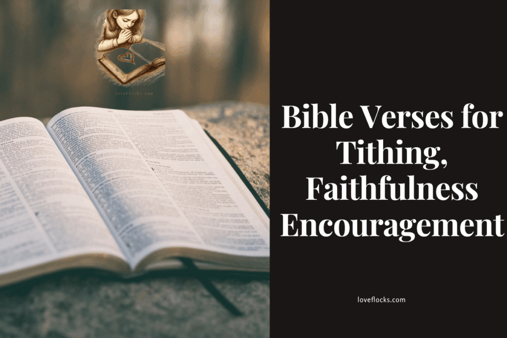 Bible Verses for Tithing Faithfulness Encouragement
