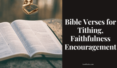 Bible Verses for Tithing Faithfulness Encouragement
