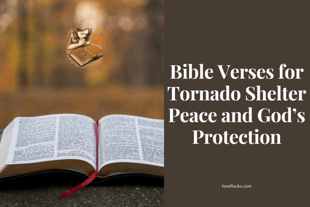 Bible Verses for Tornado Shelter Peace and God’s Protection