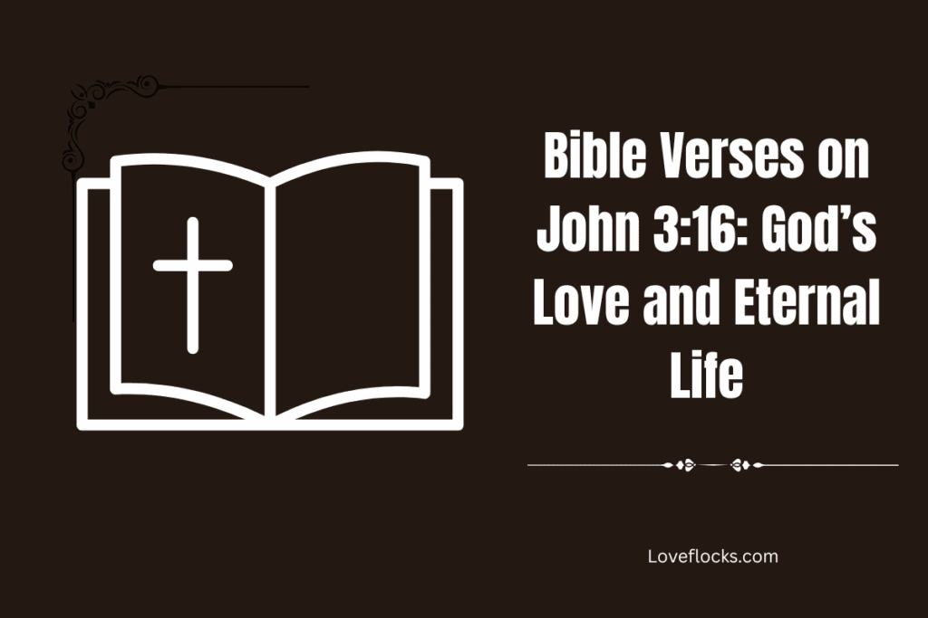 Bible Verses on John 3:16: God’s Love and Eternal Life