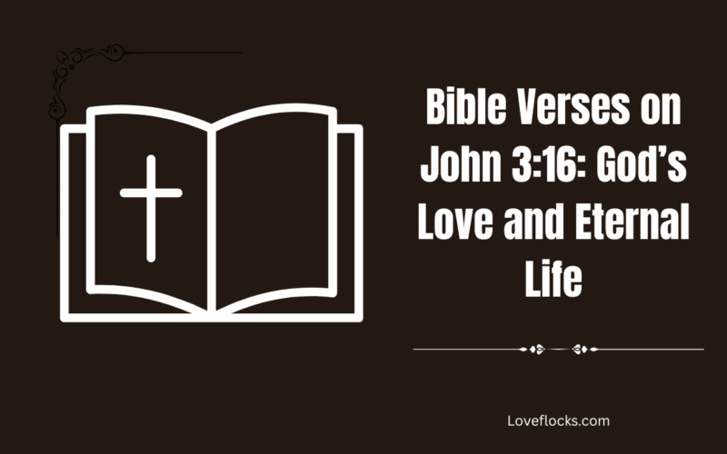 Bible Verses on John 3:16: God’s Love and Eternal Life