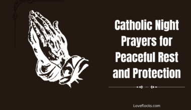 Catholic Night Prayers for Peaceful Rest and Protection