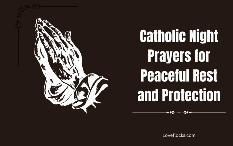 Catholic Night Prayers for Peaceful Rest and Protection