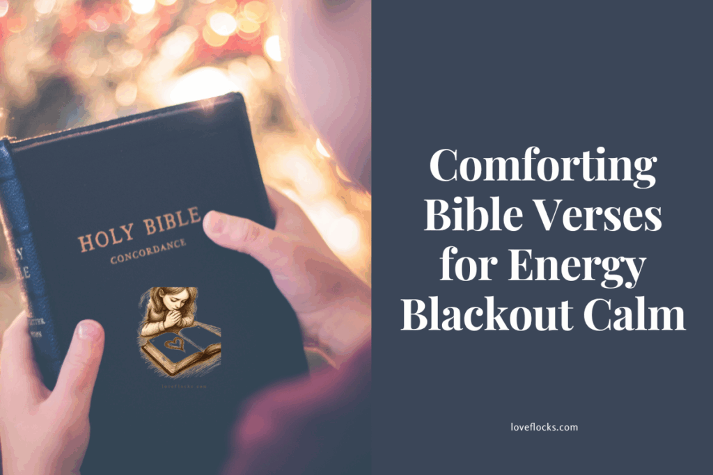 Comforting Bible Verses for Energy Blackout Calm