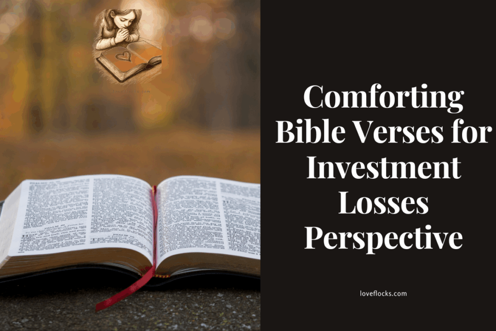 Comforting Bible Verses for Investment Losses Perspective