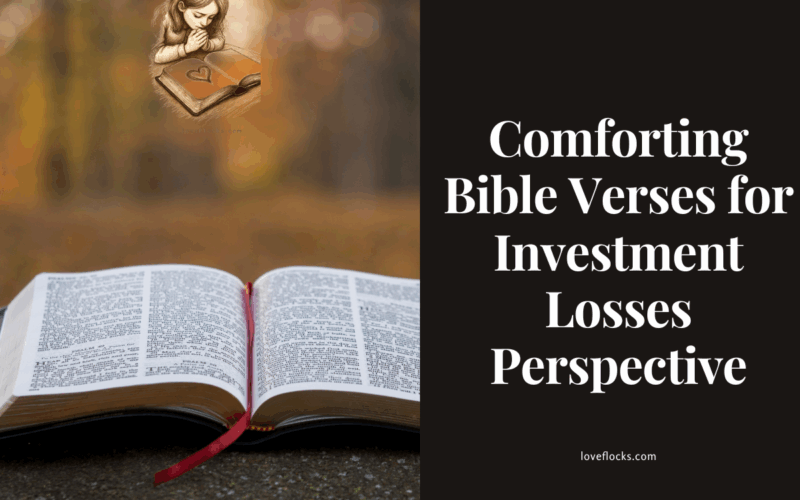 Comforting Bible Verses for Investment Losses Perspective